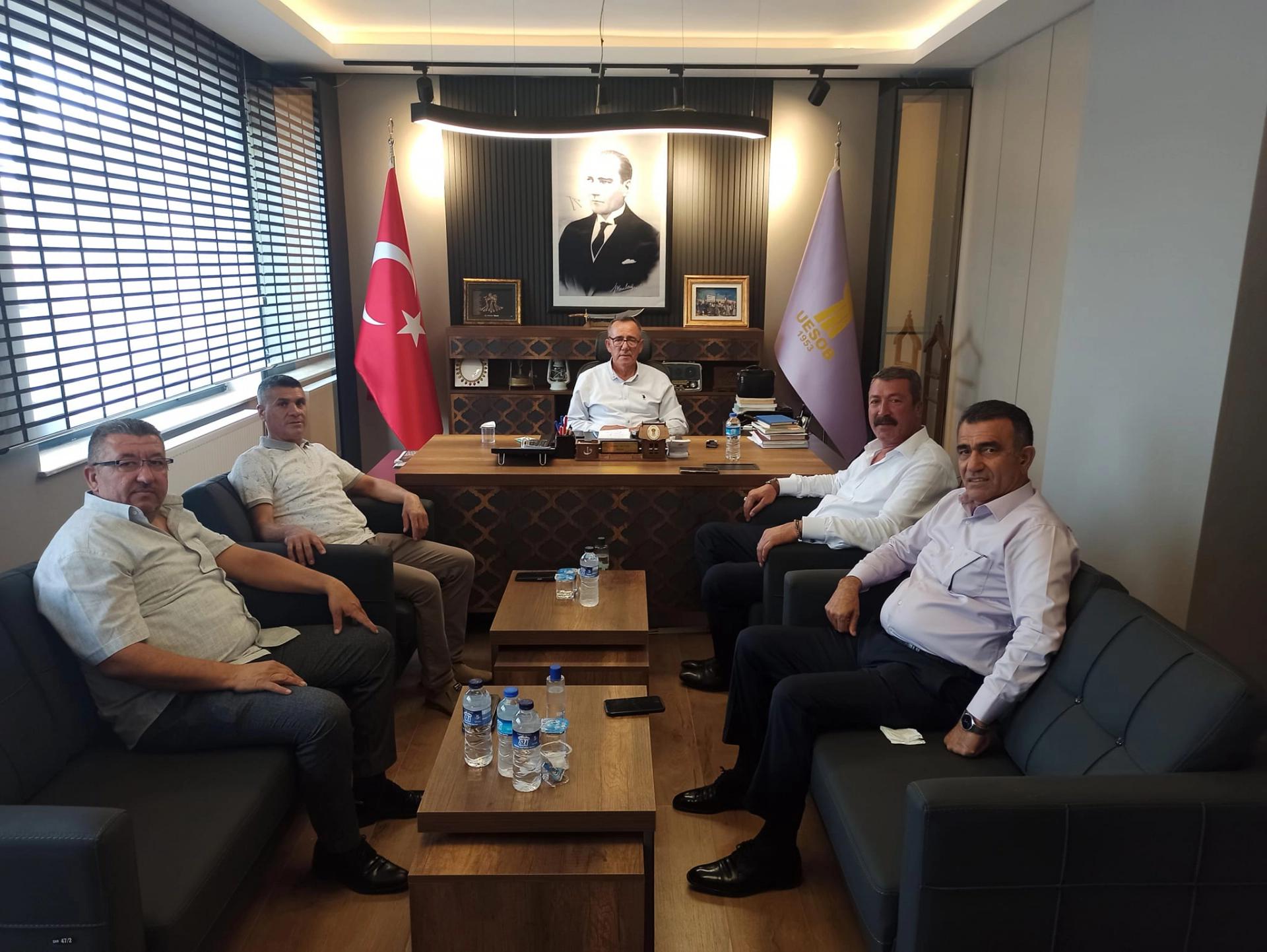 TÜRKİYE MADENİ EŞYA SANATKARLAR FEDERASYONU GENEL BAŞKANI SAYIN HAYRETTİN YILDIRIMDAN BİRLİĞİMİZE ZİYARET