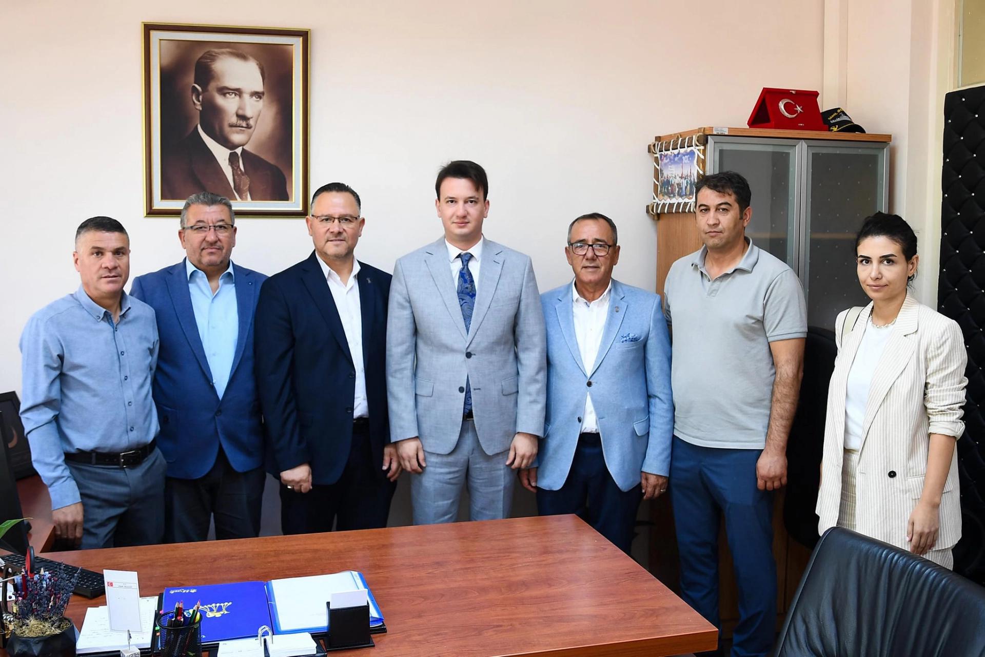 UŞAK VALİ YARDIMCILARIMIZA ZİYARET