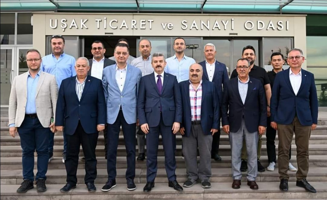 UŞAK VALİMİZ SAYIN TURAN ERGÜNDEN VEDA ZİYARETİ