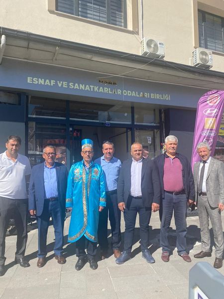 AHİLİK HAFTASI NEDENİYLE ESNAF ZİYARETİMİZ