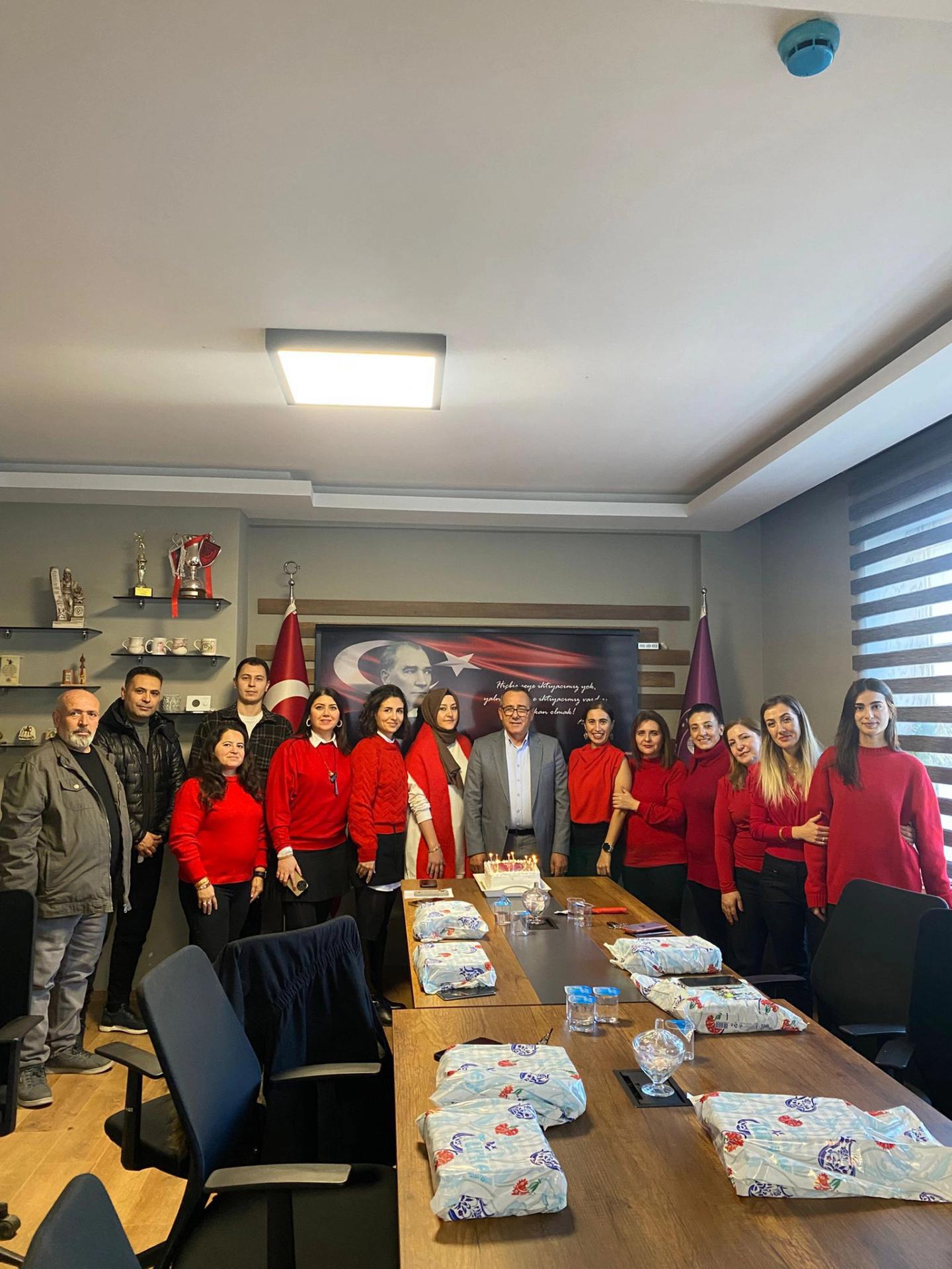 MESLEK ODALARI GENEL SEKRETERLERİMİZLE YENİ YIL KUTLAMASI